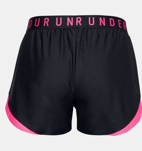 Siyah Kadın UA Play Up 3.0 Şort