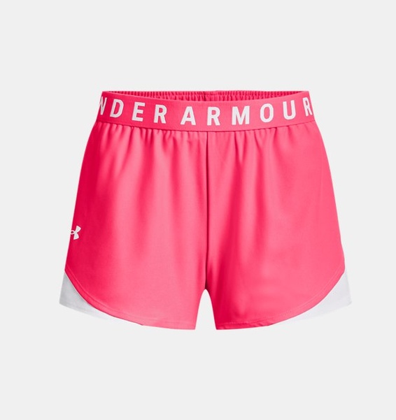 Pembe Kadın UA Play Up 3.0 Şort
