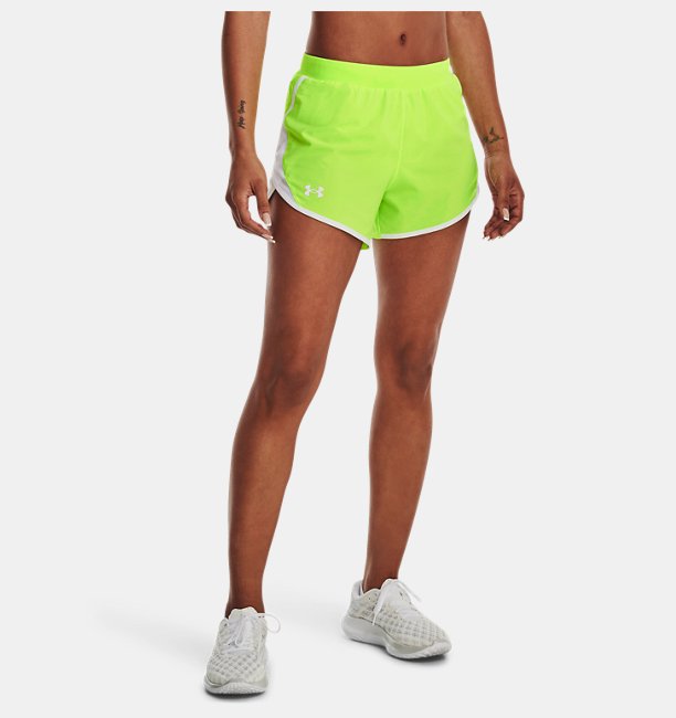 Kadın UA Fly-By 2.0 Şort Yeşil