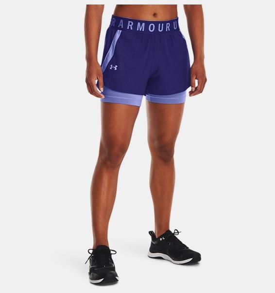 Mavi Kadın UA Play Up 2-in-1 Şort