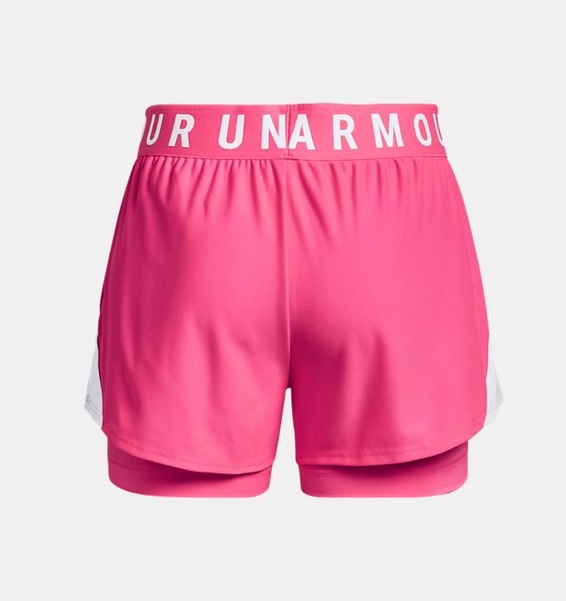 Pembe Kadın UA Play Up 2-in-1 Şort