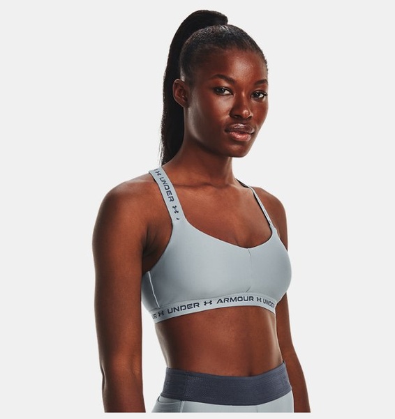 Mavi Kadın UA Crossback Low Spor Sütyeni