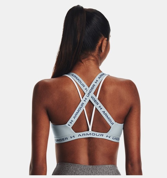 Mavi Kadın UA Crossback Low Spor Sütyeni
