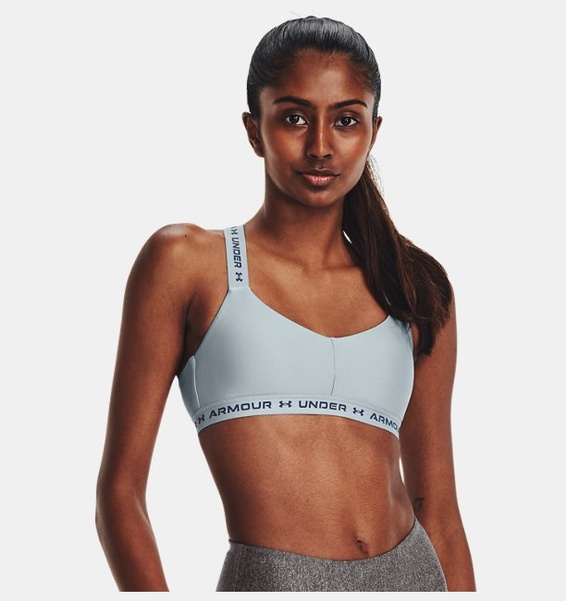Mavi Kadın UA Crossback Low Spor Sütyeni