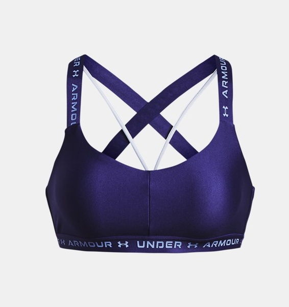 Mavi Kadın UA Crossback Low Spor Sütyeni
