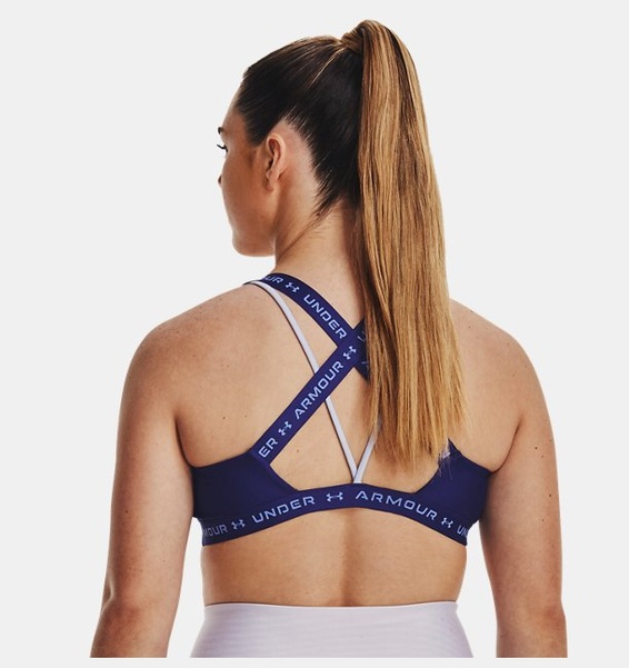 Mavi Kadın UA Crossback Low Spor Sütyeni