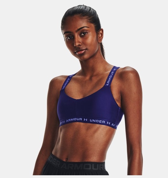 Mavi Kadın UA Crossback Low Spor Sütyeni