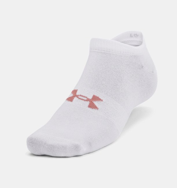 Pembe Unisex UA Essential No Show 3’lü Paket Çorap