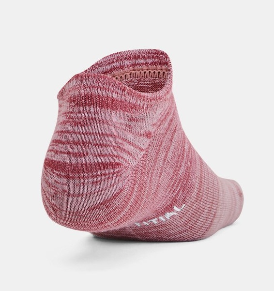 Pembe Unisex UA Essential No Show 3’lü Paket Çorap