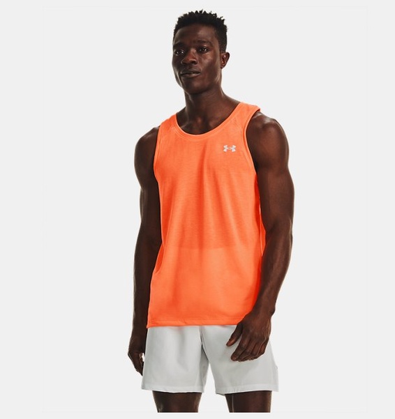 Turuncu Erkek UA Streaker Koşu Atlet