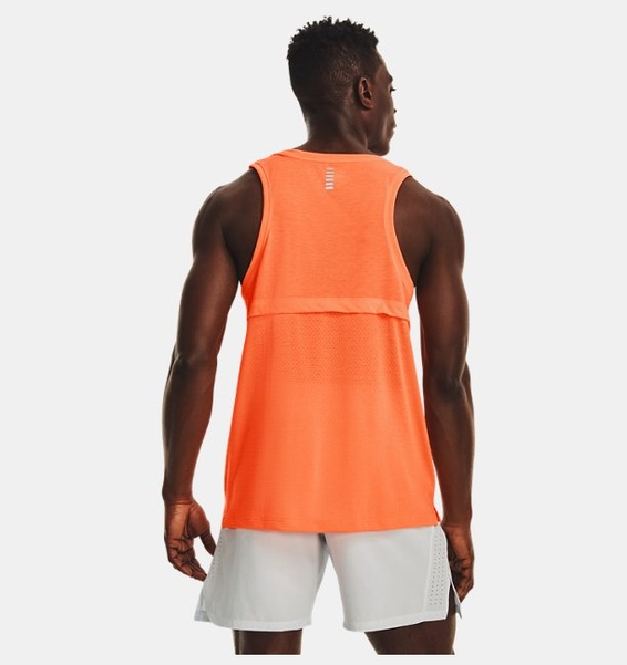 Turuncu Erkek UA Streaker Koşu Atlet