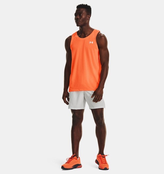Turuncu Erkek UA Streaker Koşu Atlet