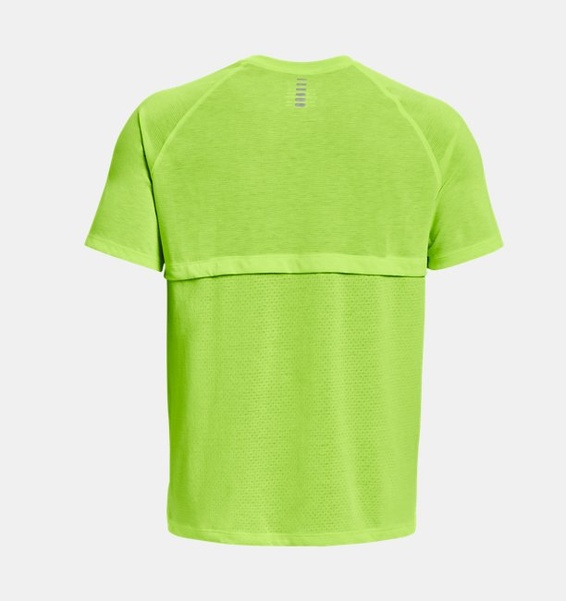 Yeşil Erkek UA Streaker Koşu Kısa Kollu T-shirt