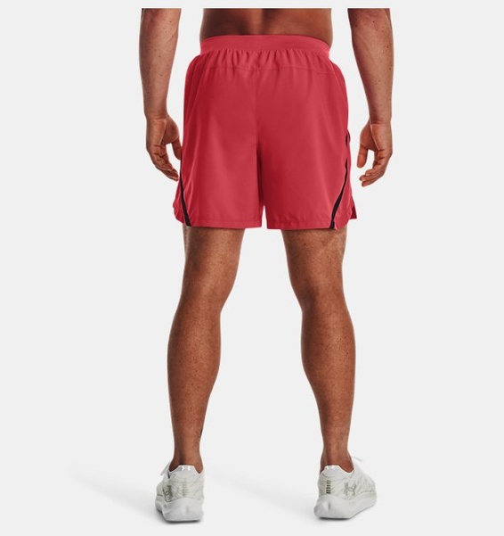 Kırmızı Erkek UA Launch Koşu 5inç Şort
