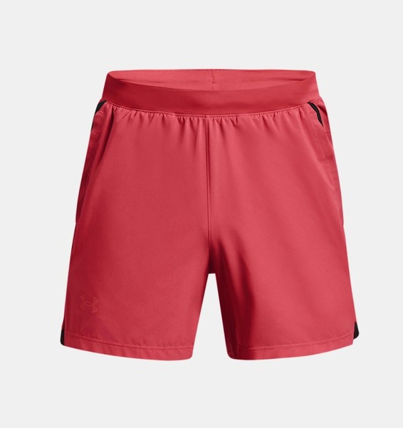Kırmızı Erkek UA Launch Koşu 5inç Şort