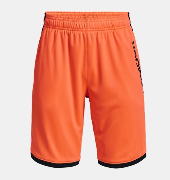 Turuncu Çocuk UA Stunt 3.0 Şort