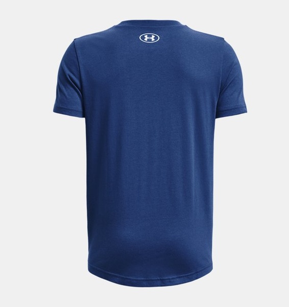 Mavi Çocuk UA Sportstyle Logo Kısa Kollu T-shirt