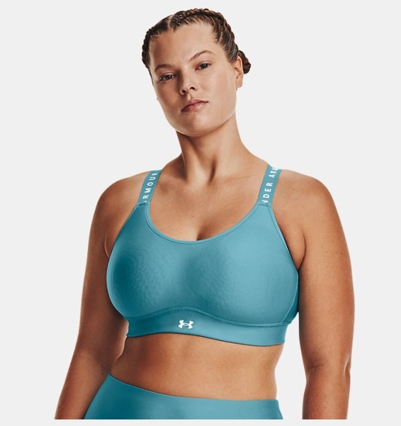 Mavi Kadın UA Infinity Mid Covered Spor Sütyeni