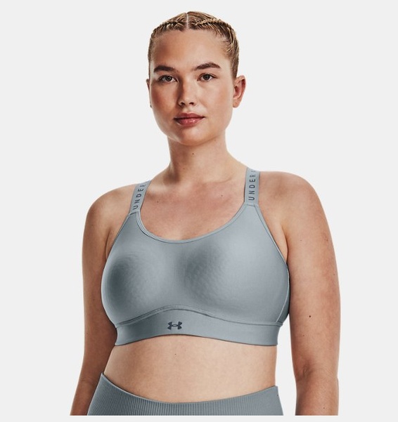 Mavi Kadın UA Infinity Mid Covered Spor Sütyeni