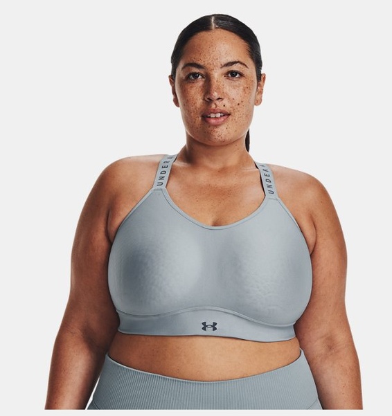 Mavi Kadın UA Infinity Mid Covered Spor Sütyeni