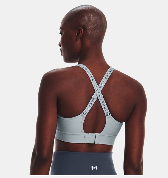 Mavi Kadın UA Infinity Mid Covered Spor Sütyeni