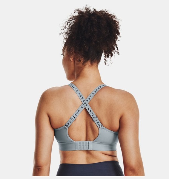 Mavi Kadın UA Infinity Mid Covered Spor Sütyeni