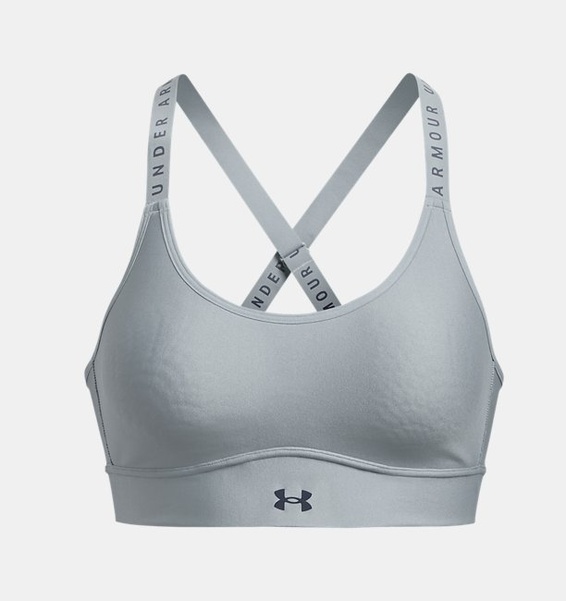 Mavi Kadın UA Infinity Mid Covered Spor Sütyeni