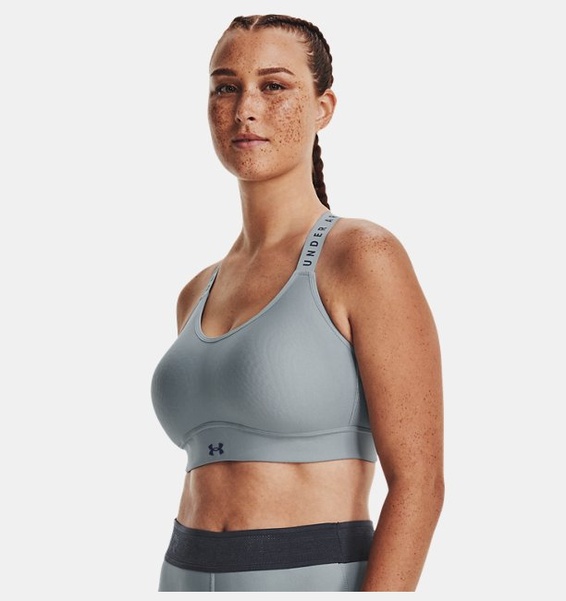 Mavi Kadın UA Infinity Mid Covered Spor Sütyeni