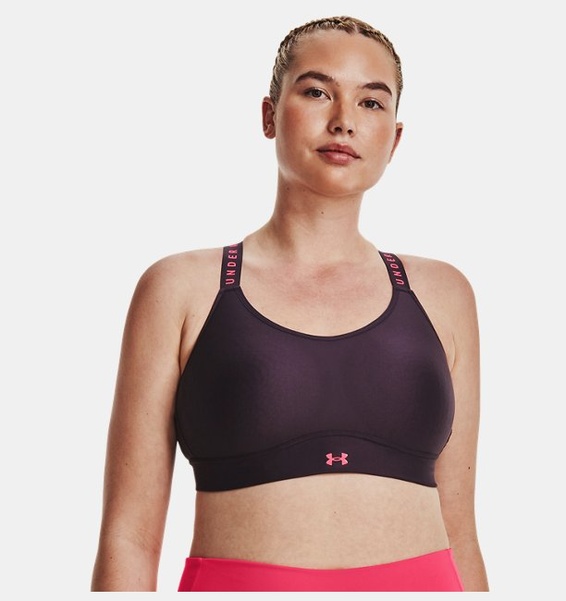 Mor Kadın UA Infinity Mid Covered Spor Sütyeni