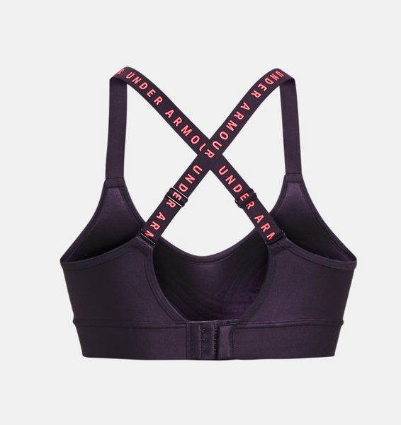 Mor Kadın UA Infinity Mid Covered Spor Sütyeni