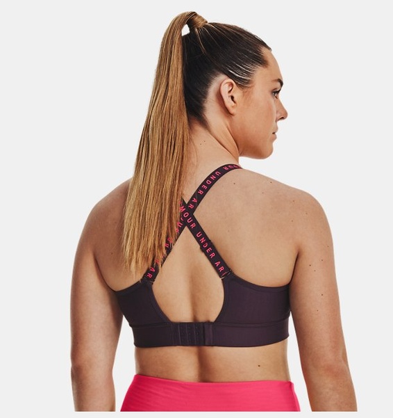 Mor Kadın UA Infinity Mid Covered Spor Sütyeni