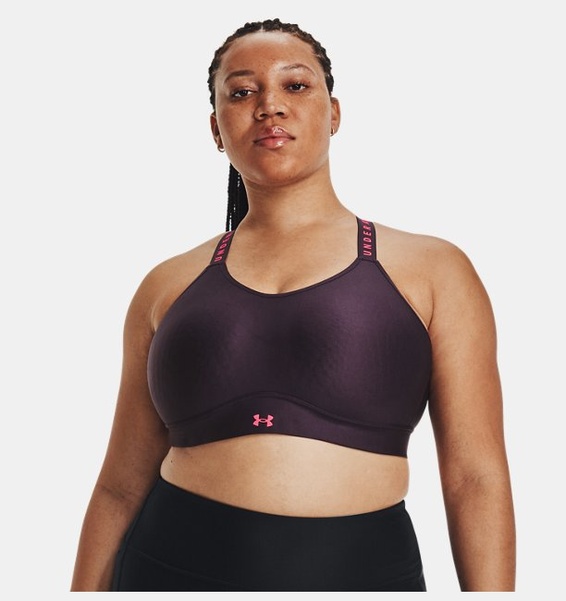 Mor Kadın UA Infinity Mid Covered Spor Sütyeni