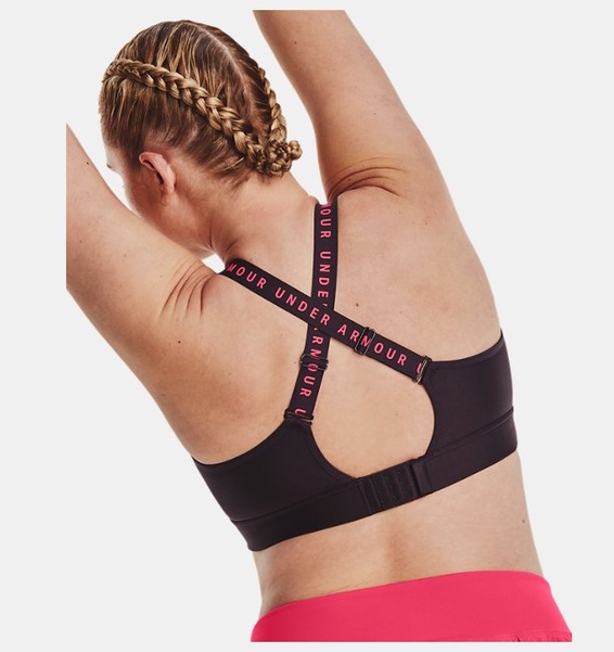 Mor Kadın UA Infinity Mid Covered Spor Sütyeni