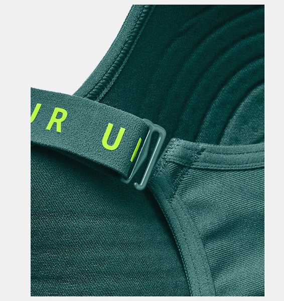 Yeşil Kadın UA Infinity Mid Covered Spor Sütyeni