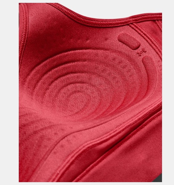 Kırmızı Kadın UA Infinity Low Covered Spor Sütyeni