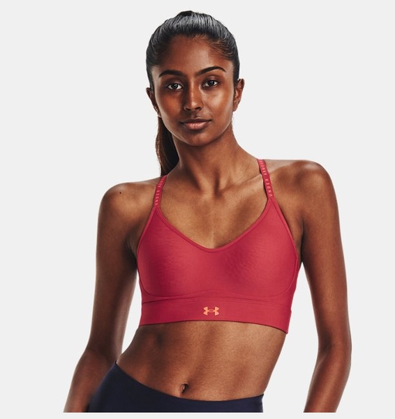 Kırmızı Kadın UA Infinity Low Covered Spor Sütyeni