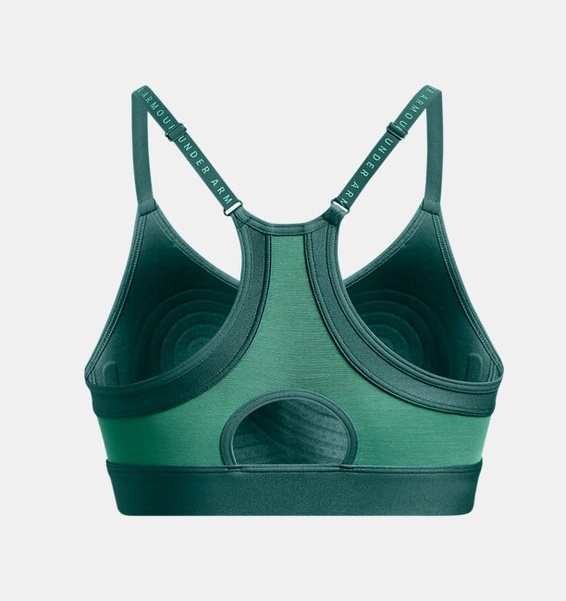 Yeşil Kadın UA Infinity Low Covered Spor Sütyeni