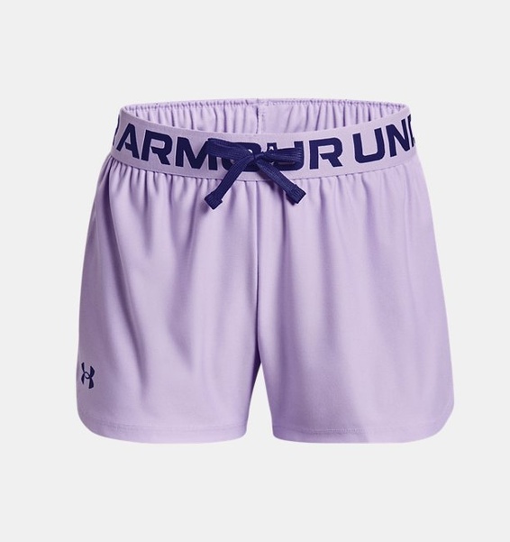 Mor Kız Çocuk UA Play Up Şort