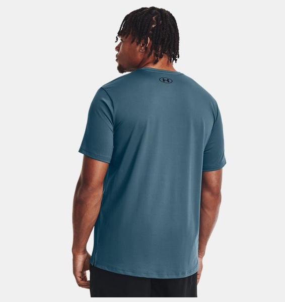 Mavi Erkek UA RUSH™ Energy Kısa Kollu T-shirt