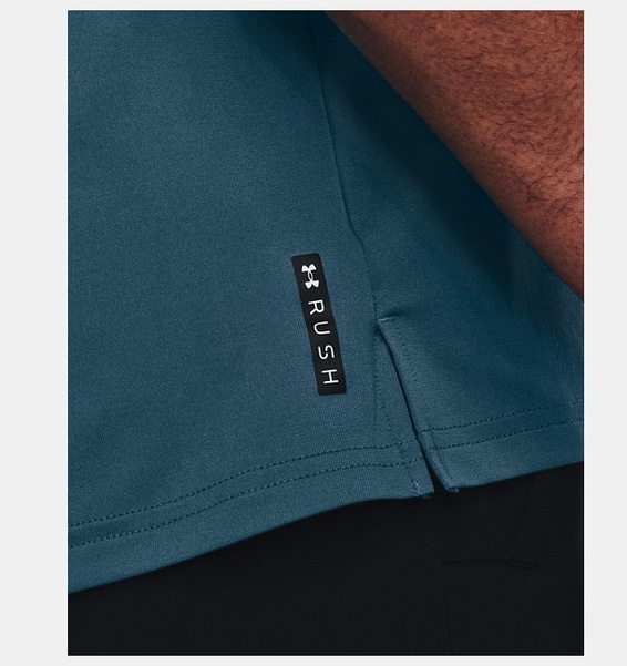 Mavi Erkek UA RUSH™ Energy Kısa Kollu T-shirt