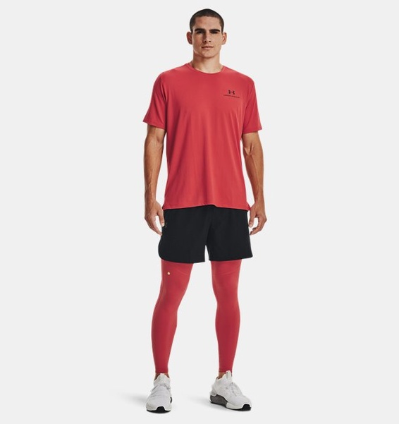 Kırmızı Erkek UA RUSH™ Energy Kısa Kollu T-shirt