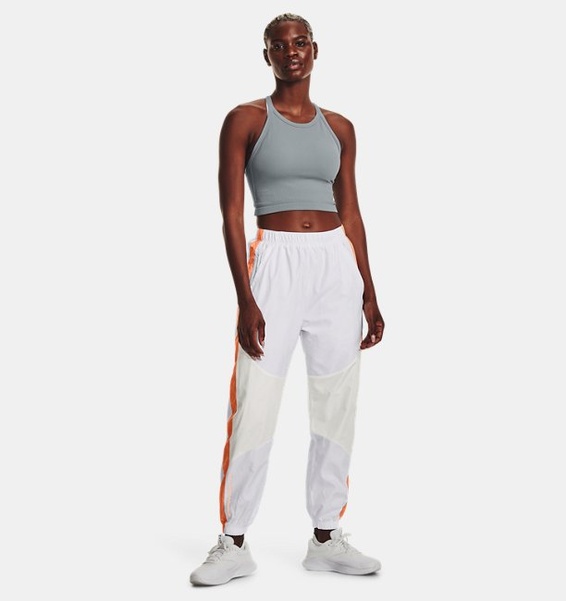 Beyaz Kadın UA RUSH™ Dokuma Eşofman Altı