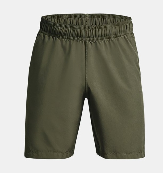 Yeşil Erkek UA Dokuma Graphic Şort