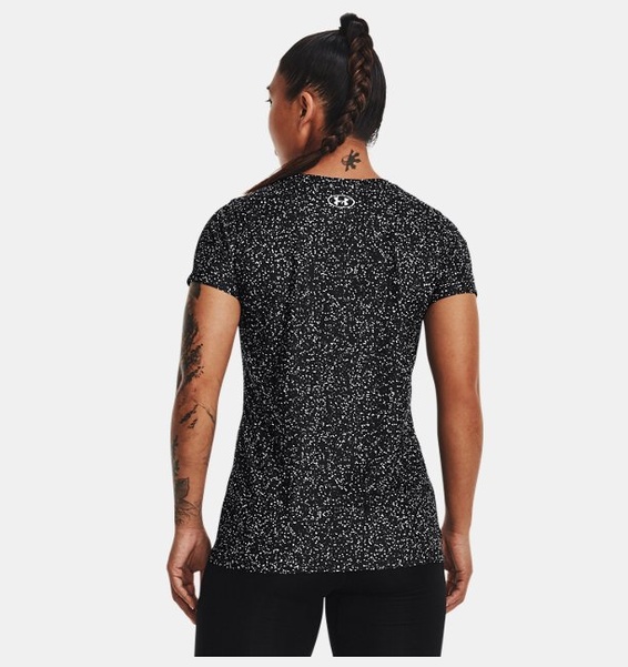 Siyah Kadın UA Tech™ Nova Kısa Kollu