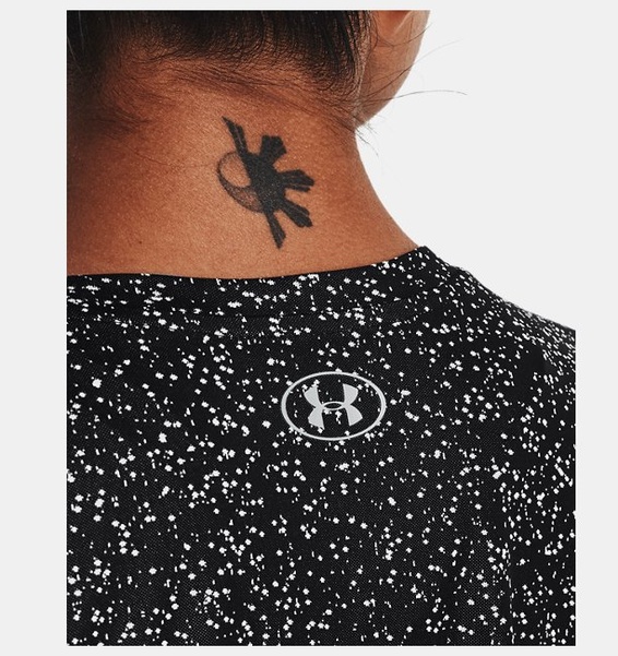 Siyah Kadın UA Tech™ Nova Kısa Kollu