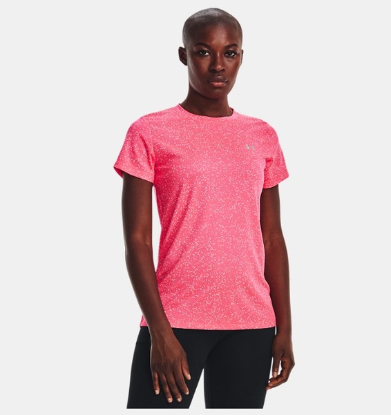 Pembe Kadın UA Tech™ Nova Kısa Kollu