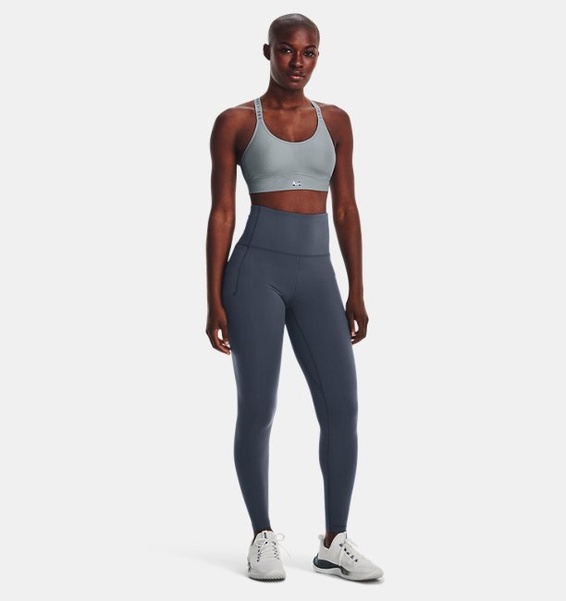 Gri Kadın UA Meridian Ultra Yüksek Bel Tayt