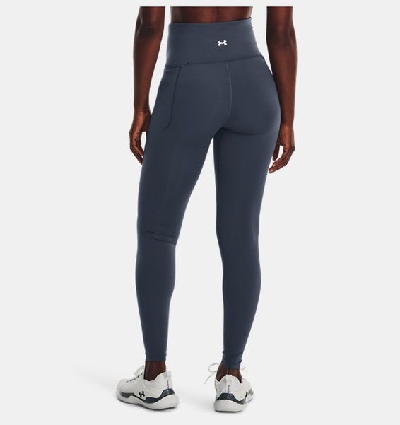 Gri Kadın UA Meridian Ultra Yüksek Bel Tayt