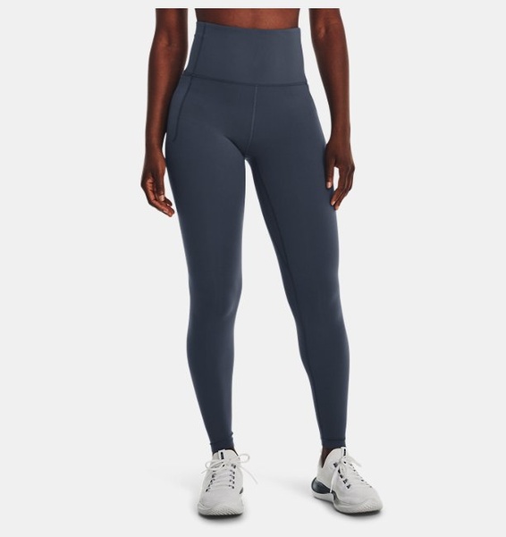 Gri Kadın UA Meridian Ultra Yüksek Bel Tayt