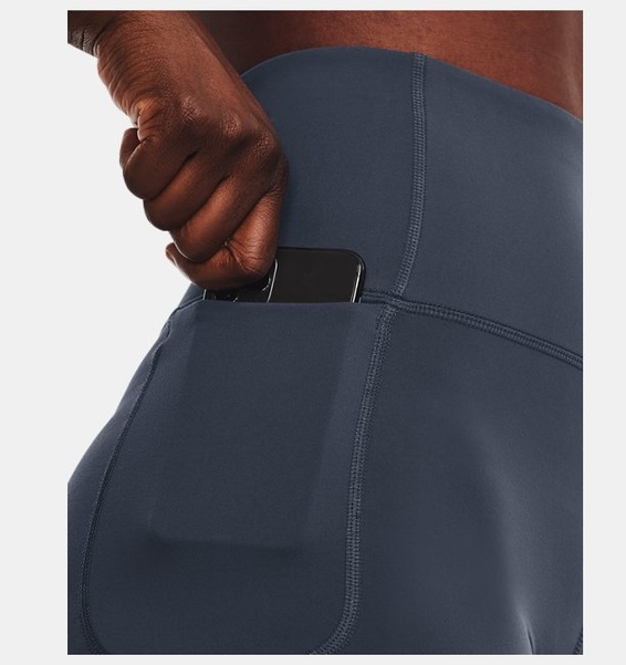 Gri Kadın UA Meridian Ultra Yüksek Bel Tayt